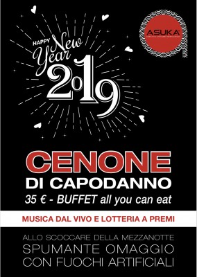 Cenone di Capodanno - € 35 BUFFET all you can eat